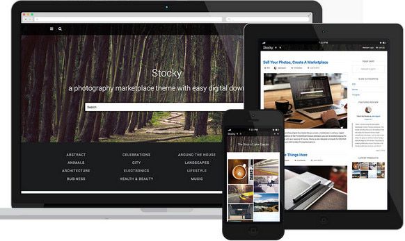 ストックフォトWordPressテーマ