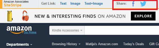 como compartilhar links de afiliados da Amazon nas redes sociais
