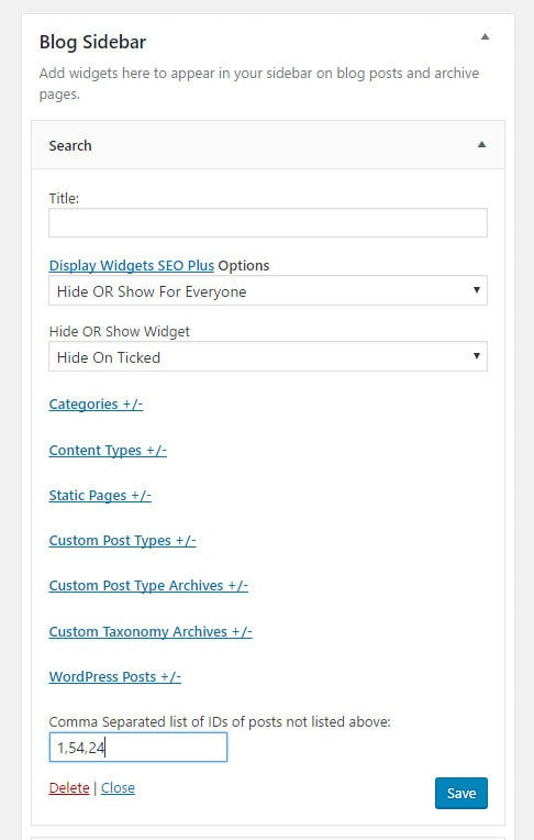刪除 wordpress 頁面指南中的側邊欄