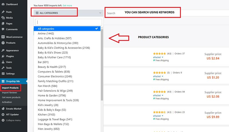 plugin alexpress dropshipping wordpress