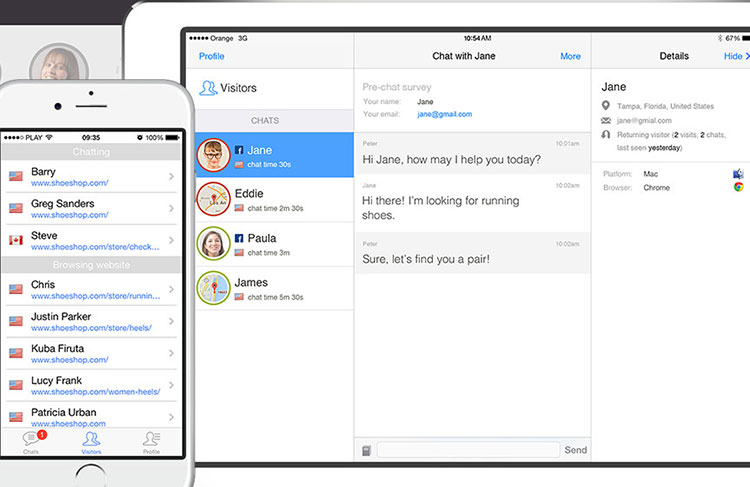 woocommerceのライブチャット