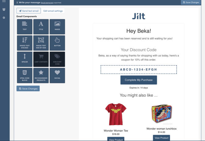 WooCommerceのカート回復ツール