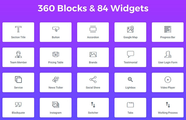 用于 elementor 的 ht 大型插件