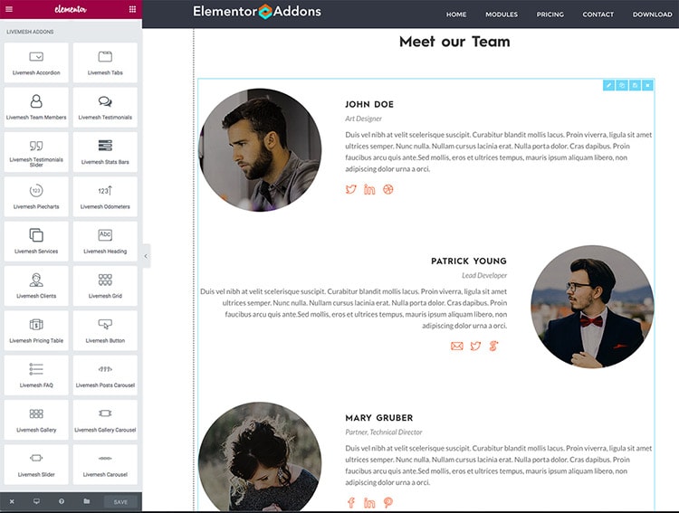 最好的免费元素小部件