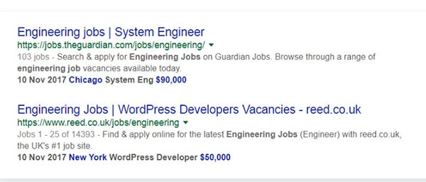 ปลั๊กอินสคีมาการโพสต์งาน