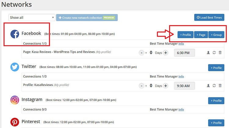 Facebookページに新しいWordPressの投稿を共有する
