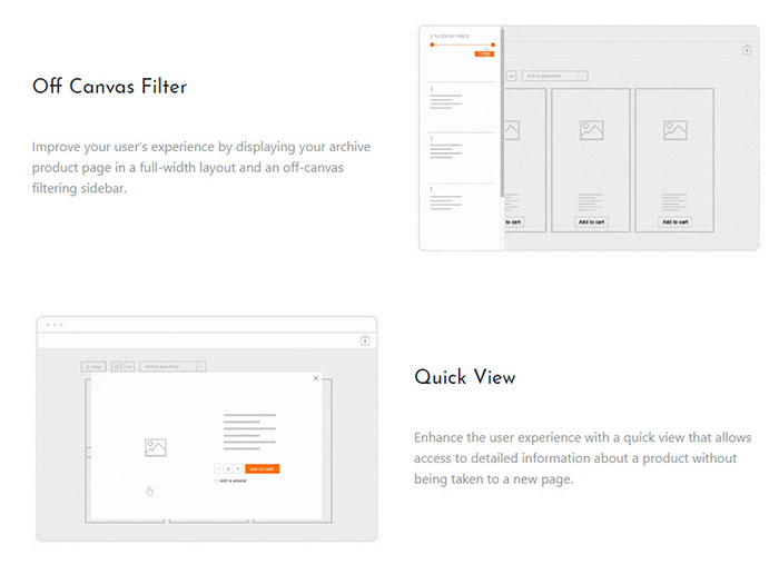 opciones de integración de oceanwp woocommerce