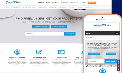 Freelancer Theme revisión de sitemile