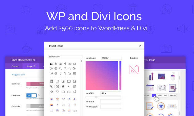 WP 和 Divi 图标评论