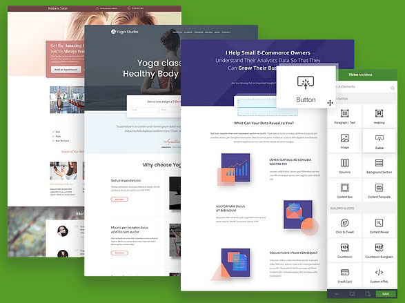 constructor de temas vs constructor de páginas