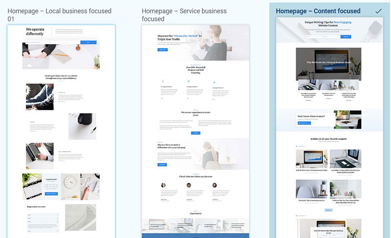 prosperar las ventajas del creador de temas