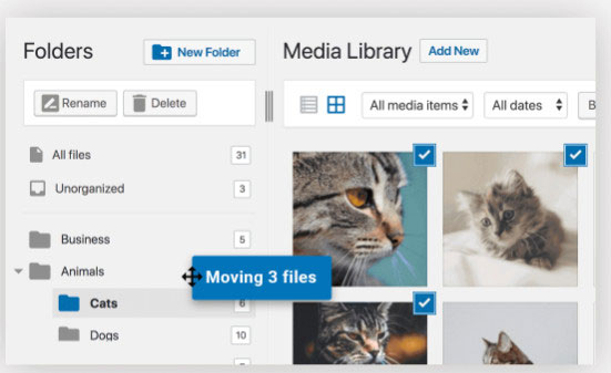 FileBirdプラグインはどのように機能しますか?