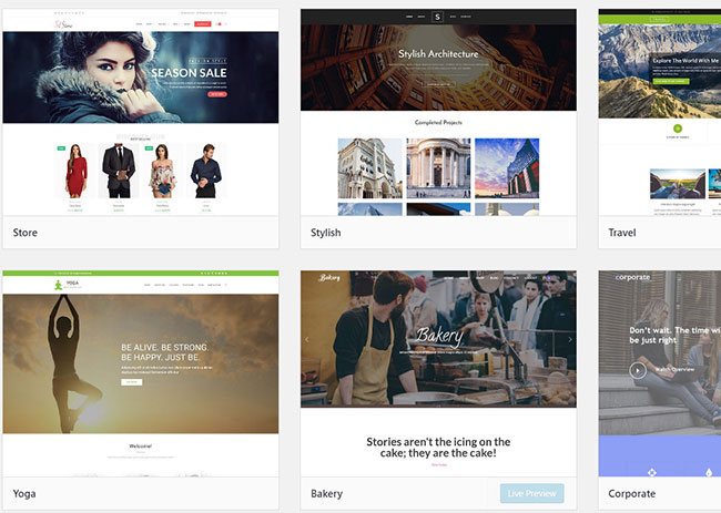 najlepsze szablony oceanwp