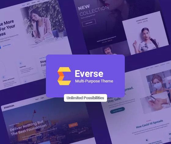 Eververse WordPress 主題免費與專業比較。