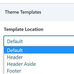 Eversor 主題頁眉/頁腳構建器功能。