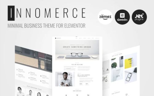 Innomerce İş Çok Amaçlı WordPress Teması.