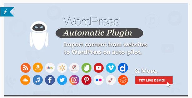 WordPress Automatic Plugin postet automatisch von fast jeder Website in WordPress.