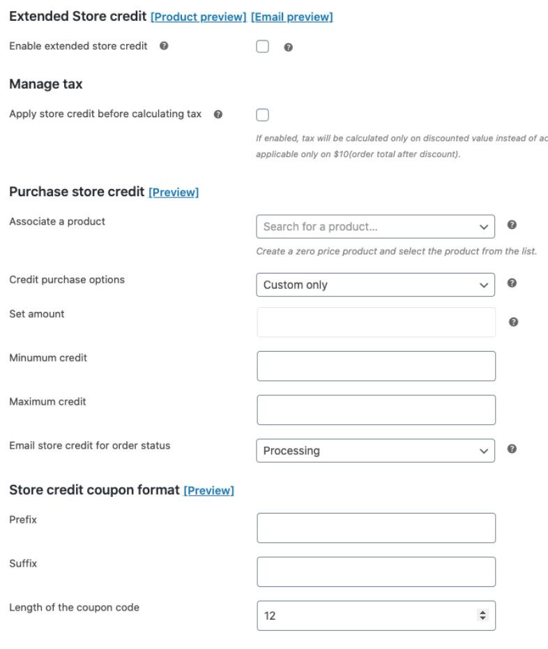 Smart Coupons speichern Guthabenfunktion.