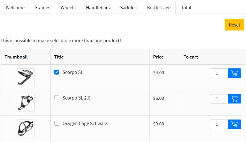 Ulasan plugin WooCommerce Products Wizard.
