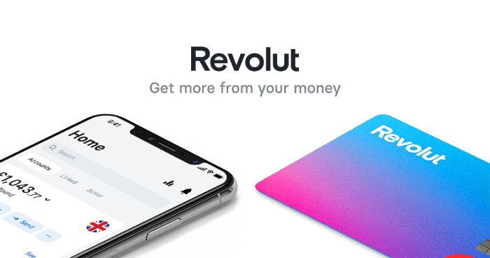 Funzionalità dell'account Revolut.