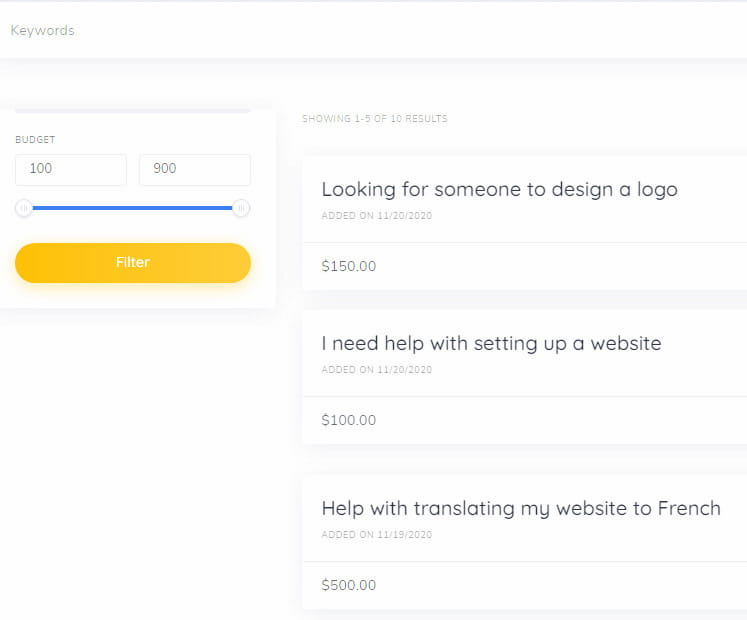 TaskHive 请求页面。