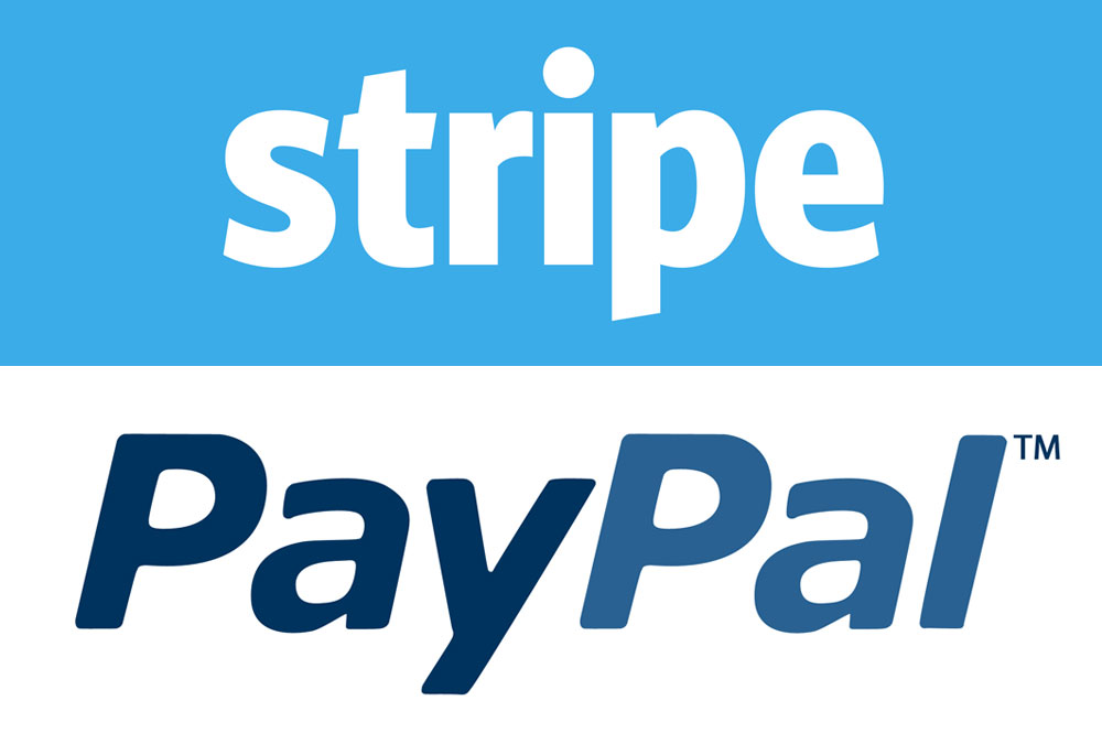 PayPal + Stripe = تركيبة الفوز لدينا