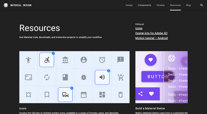 material-design-resources