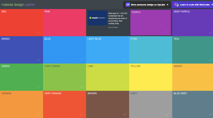 material-design-color-palette-generator