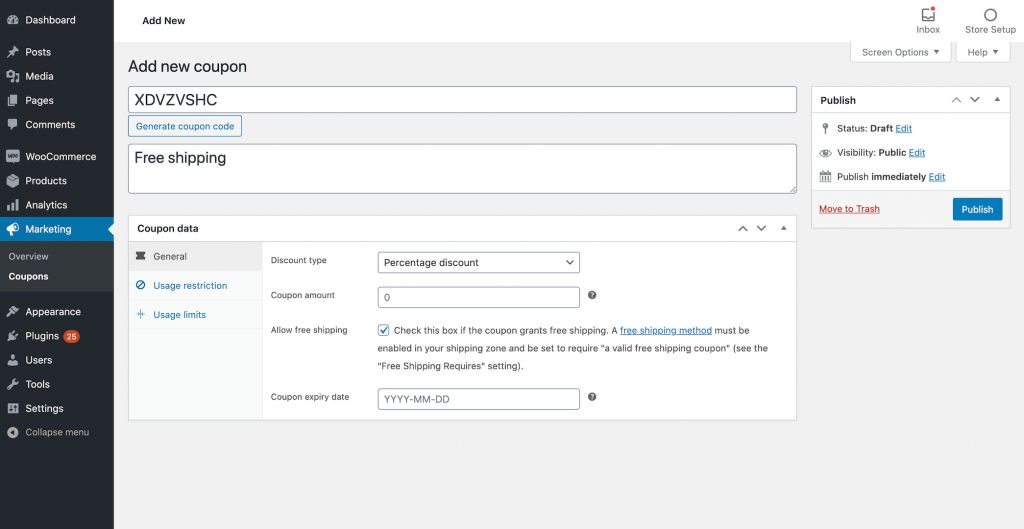 pengiriman bebas woocommerce