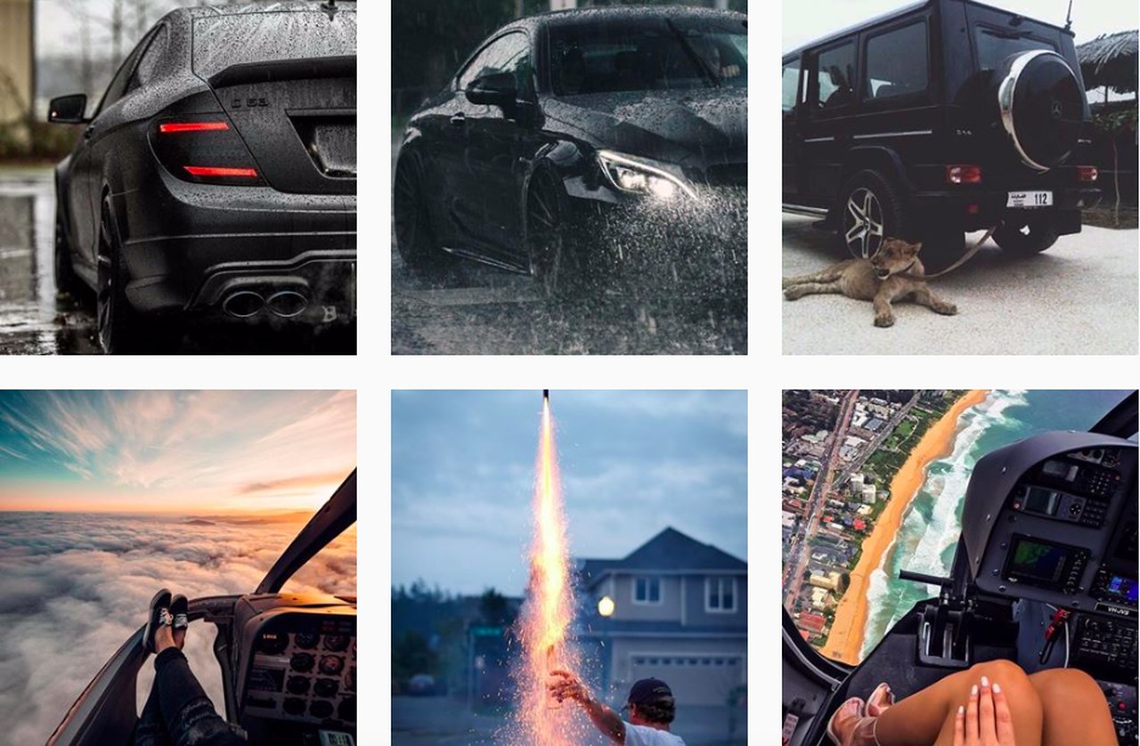 소셜 미디어 캠페인 예시.