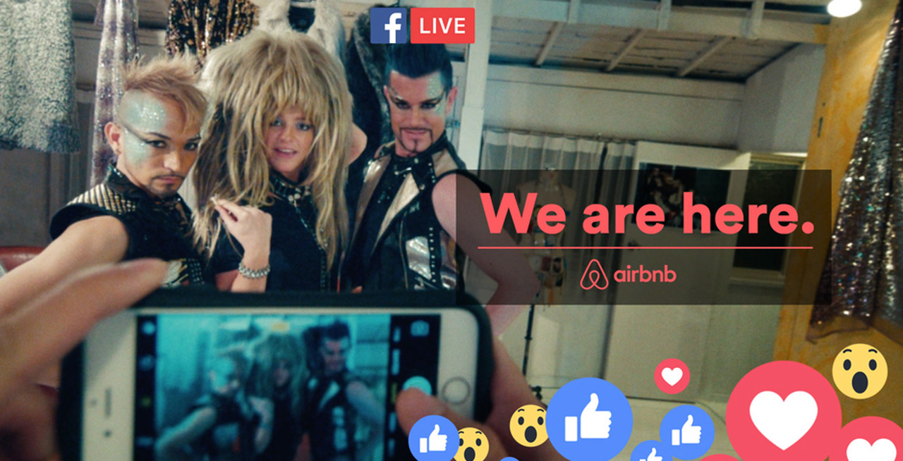 에어비앤비 소셜 미디어 캠페인.