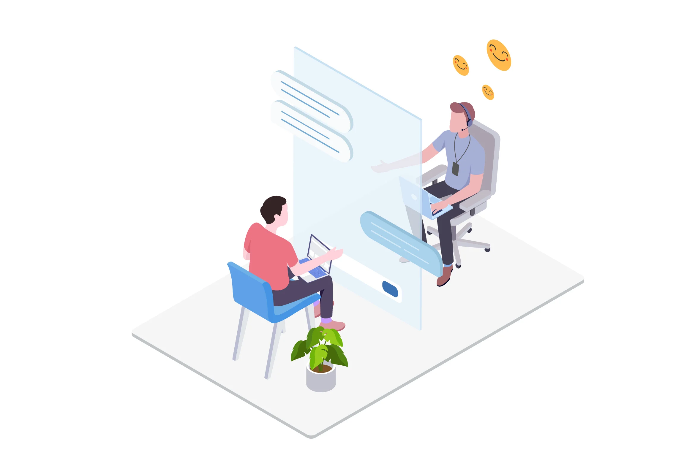 interação em tempo real