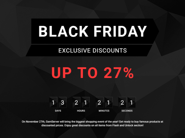 Anpassen der Landingpage am Black Friday.