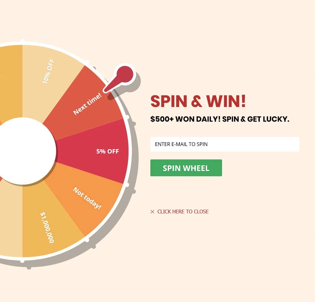 ejemplo emergente de intento de salida de Zodeys