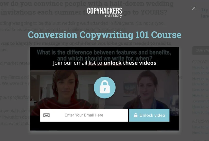 Copiar el ejemplo emergente de intención de salida de piratas informáticos