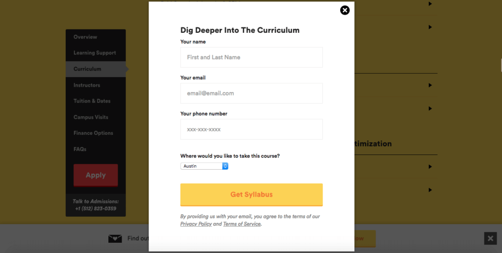 ejemplo emergente de intención de salida de ensamblado general