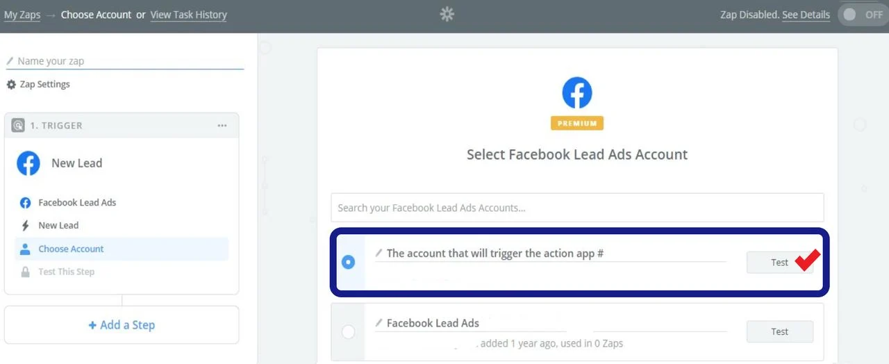Choisissez les options des formulaires LinkedIn Lead Gen