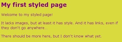 esta imagen muestra cómo se ve el front-end de la página web codificada en HTML y CSS
