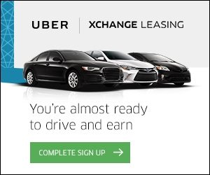 Questa immagine mostra come Uber utilizza la strategia del marchio nei suoi annunci di retargeting per generare visite alla pagina di destinazione post clic e nuove registrazioni.