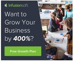 To zdjęcie pokazuje marketerom, w jaki sposób Infusionsoft wykorzystuje swoje UVP, aby stworzyć świetne pierwsze wrażenie na użytkownikach wyszukiwania.