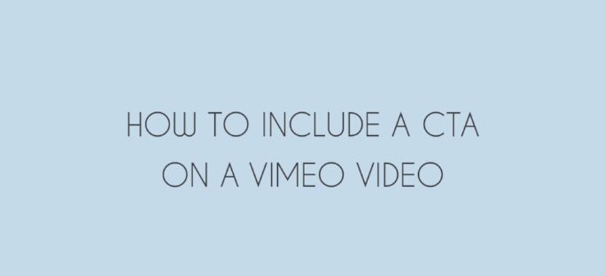 这张图片向营销人员展示了 Vimeo 广告如何使用可点击的 CTA 来生成点击后着陆页流量。