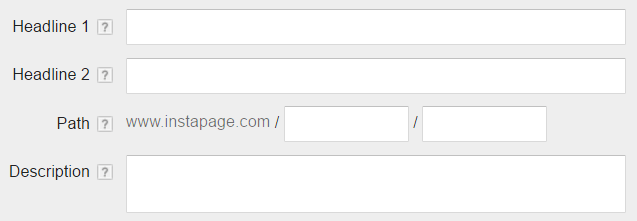 Această imagine arată comercianților câmpurile de text din Google Ads și specificațiile necesare pentru a scrie o copie mai bună a anunțului.