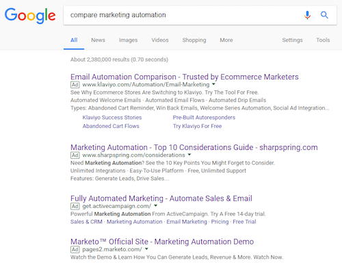 สาธิตการทำการตลาดอัตโนมัติของหน้า Landing Page หลังคลิก