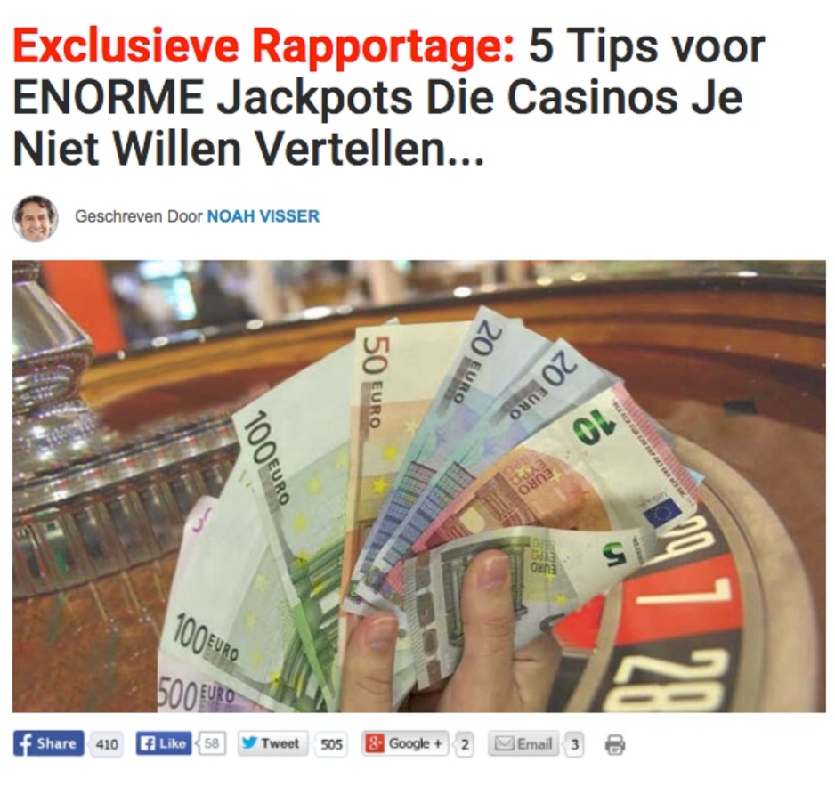 anuncio de juegos de apuestas una historia de éxito