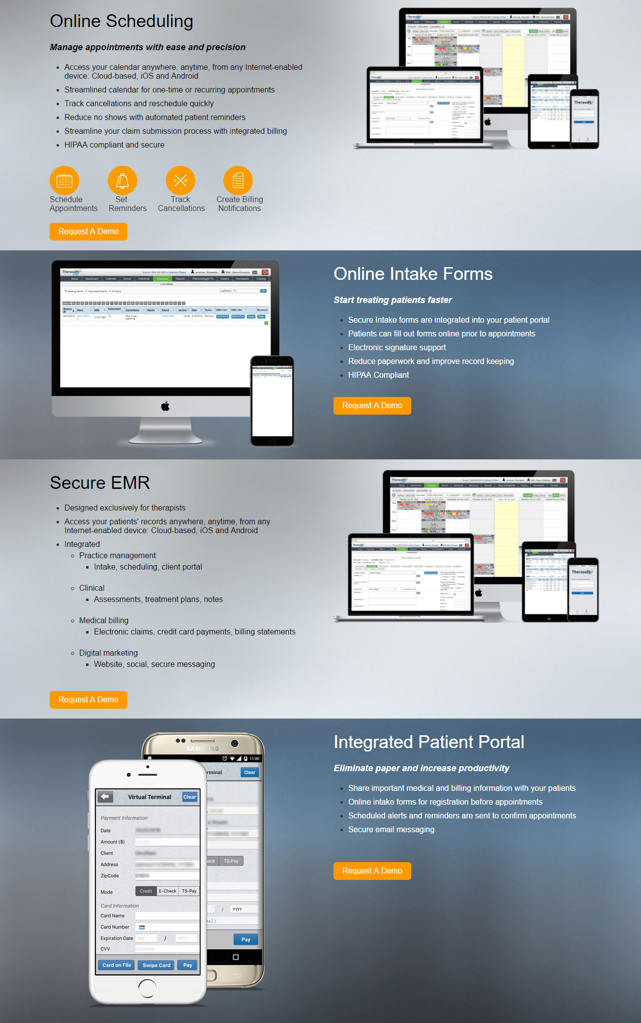 وسائط احترافية للصفحة المقصودة بعد النقر