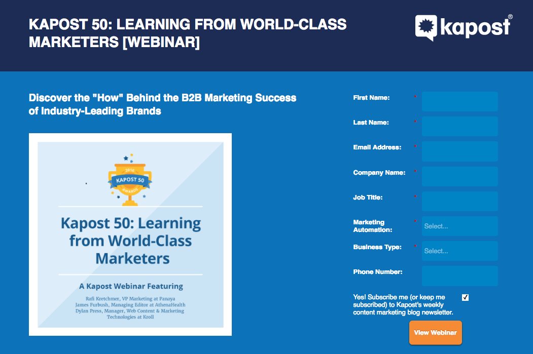 webinar cu magnet principal