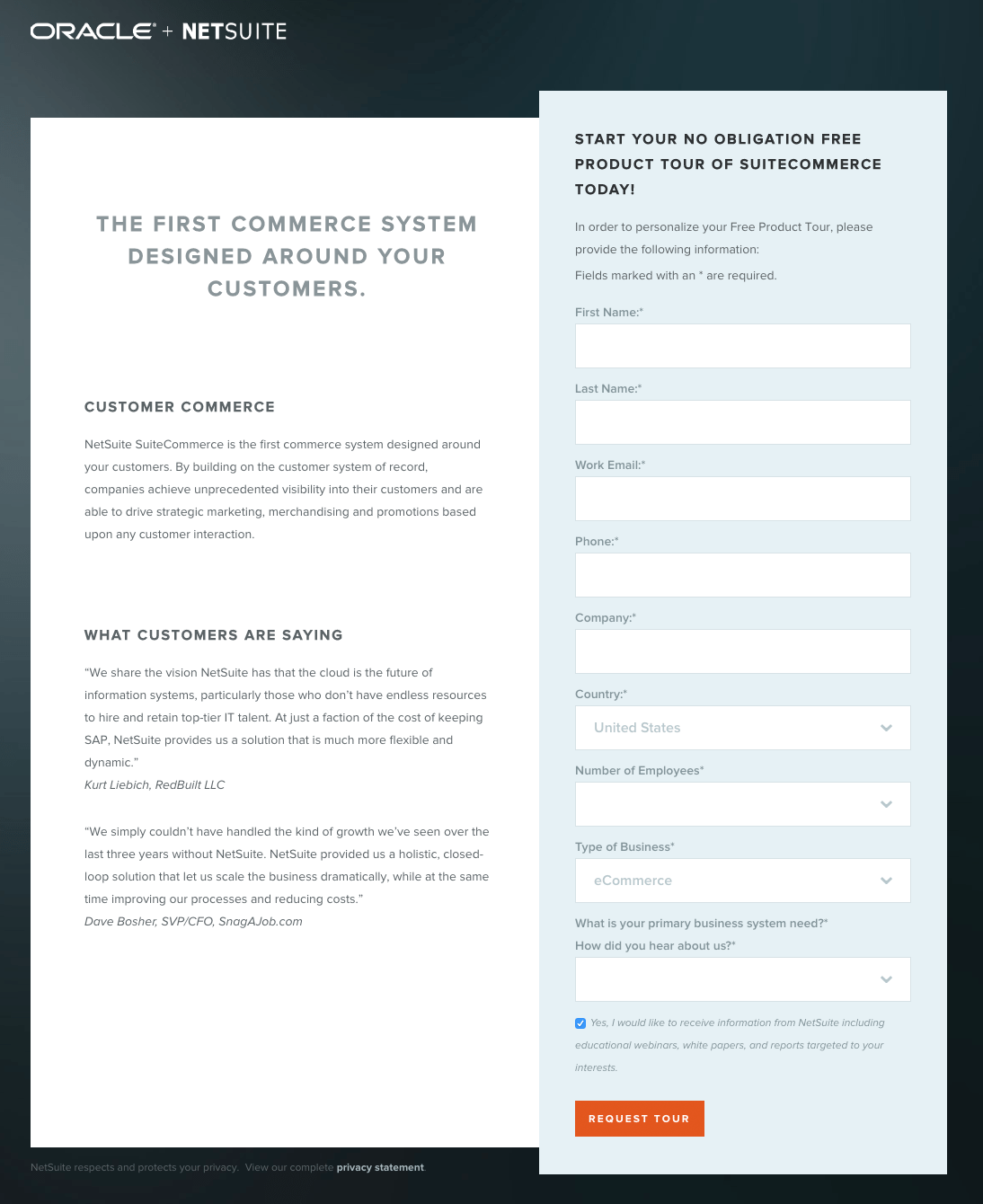 بيان الخصوصية شبكة خالية من القلق