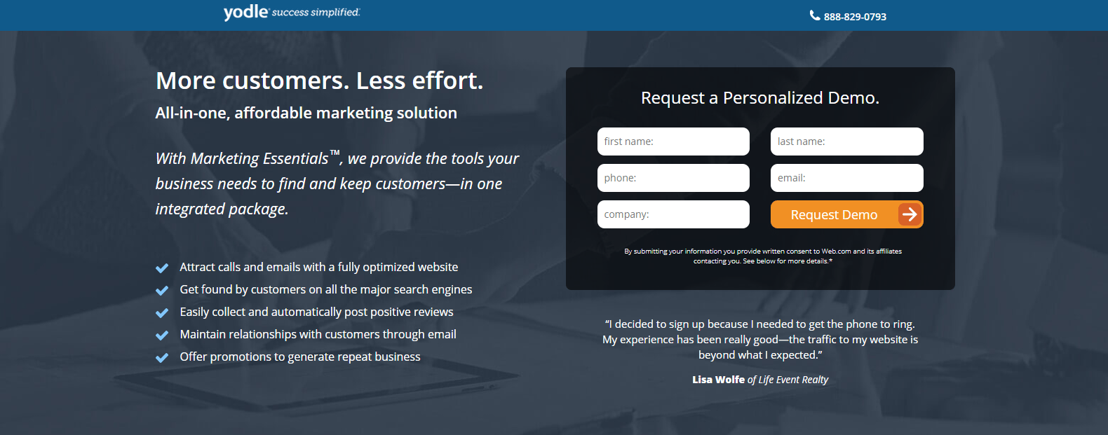 點擊後登陸頁面設計靈感 Bullet Points