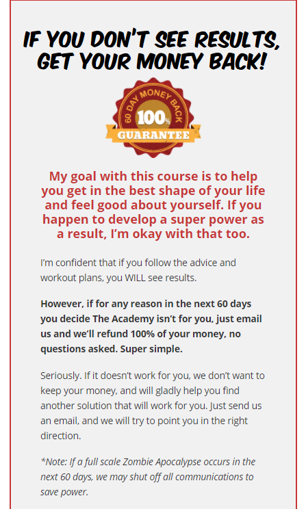 銷售點擊後登陸頁面退款保證