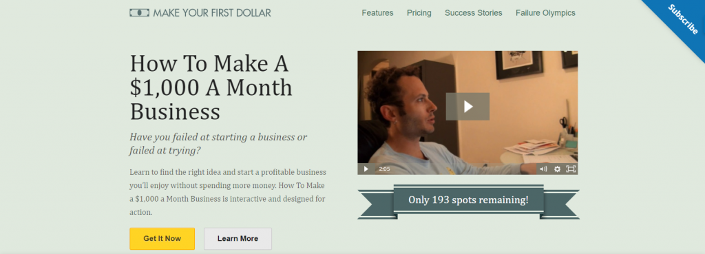 銷售點擊後登陸頁面稀缺